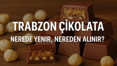Trabzon çikolata
