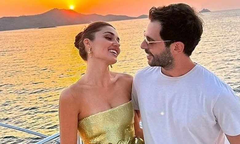 Hande Erçelden paylaşıp sildiği Beni özledin mi göndermesi