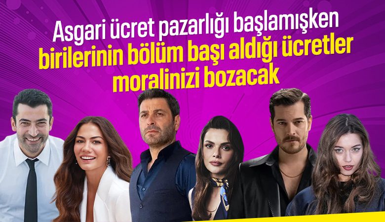 Kenan İmirzalıoğlu Türk dizilerinden aldığı bölüm başı ücret