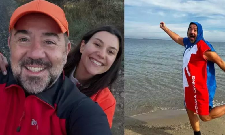 Ata Demirer ve sevgilisi Dilara Alemdar Bozcaadada romantik tatilde